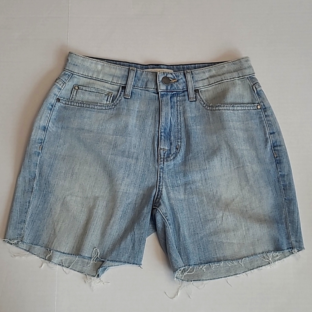 FIDELITY Jean Cut-off Blue Jean Shorts 6 (26)